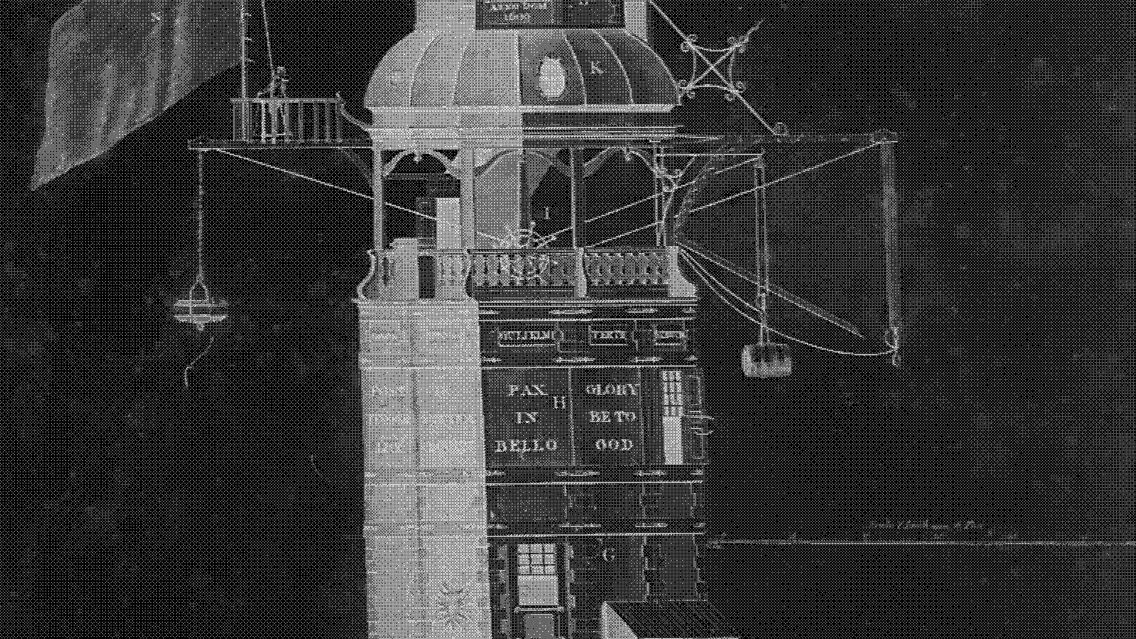 Etching illustration for: The Moon Is an Unawakened GPU / The Endgame for Compute Isn't on Earth